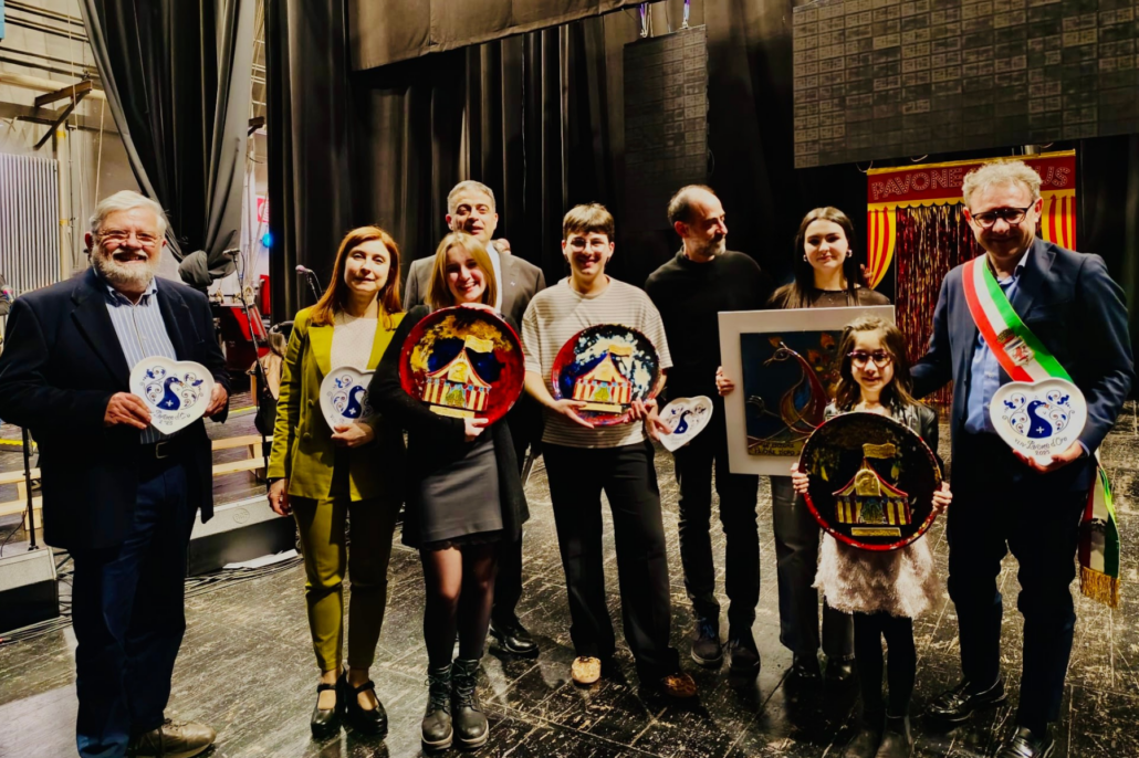 Premiati e premiatori - edizione 2025 Pavone d'Oro